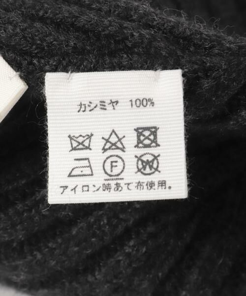 RODE SKO / ロデスコ マフラー・ショール・スヌード・ストール | ASAUCE MELER　ミドルゲージカシミヤリブワッチ | 詳細7