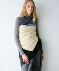 RODE SKO / ロデスコ マフラー・ショール・スヌード・ストール | ASAUCE MELER　シームレスカシミアトライアングルストール