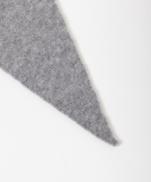 RODE SKO / ロデスコ マフラー・ショール・スヌード・ストール | ASAUCE MELER　シームレスカシミアトライアングルストール | 詳細8