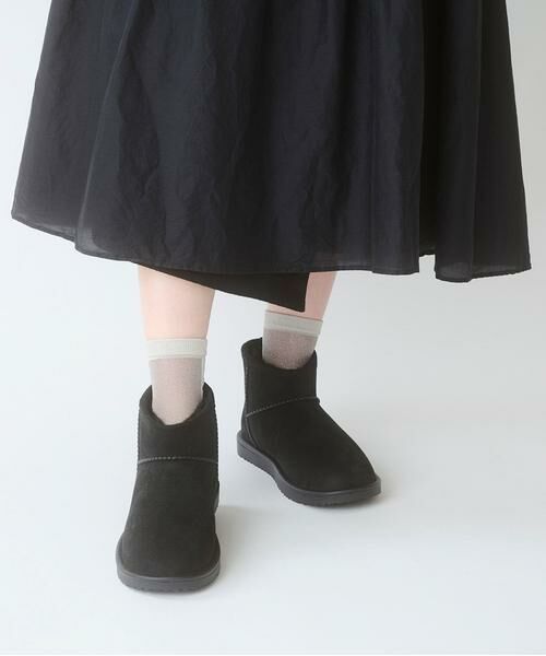 RODE SKO / ロデスコ ブーツ（ショート丈） | TEMPERATE　MURPHY ムートン風レインブーツ | 詳細2