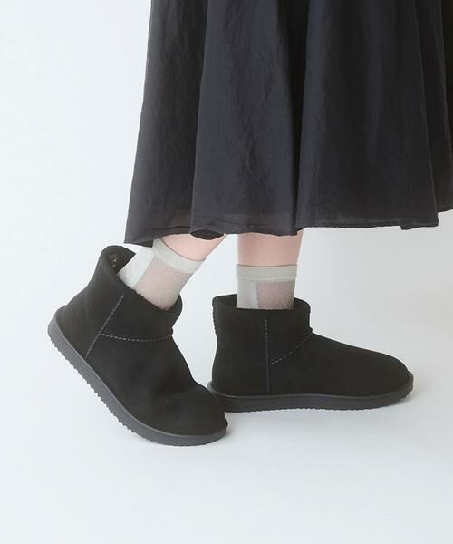 RODE SKO / ロデスコ ブーツ（ショート丈） | TEMPERATE　MURPHY ムートン風レインブーツ | 詳細4