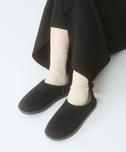 RODE SKO / ロデスコ レインシューズ | TEMPERATE　SHLOKムートン風スリッポンレインシューズ | 詳細7