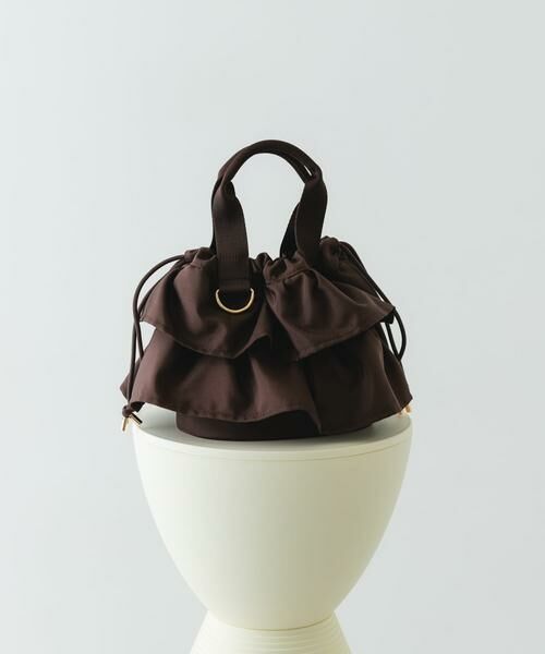 RODE SKO / ロデスコ ハンドバッグ | 軽量フリルキンチャクバッグ | 詳細6