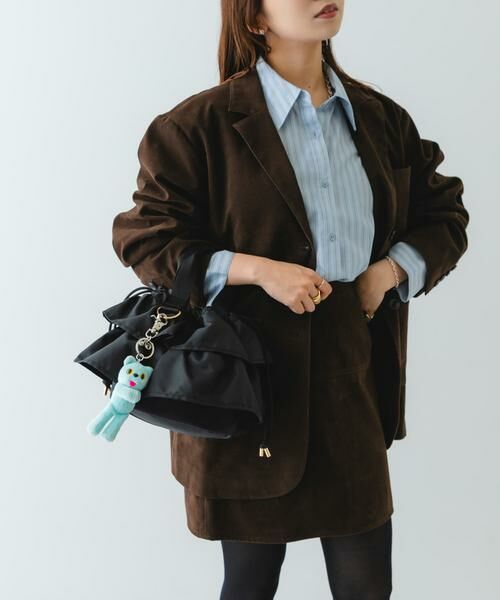 RODE SKO / ロデスコ ハンドバッグ | 軽量フリルキンチャクバッグ | 詳細14