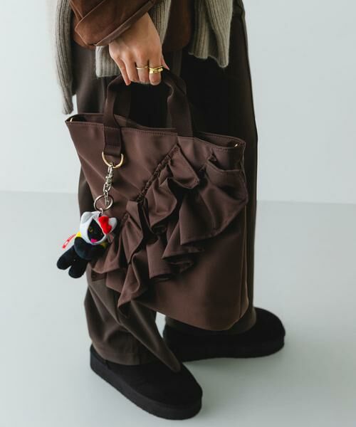 RODE SKO / ロデスコ トートバッグ | 軽量フリルトートバッグ | 詳細2
