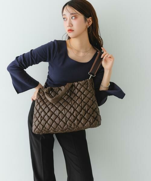 RODE SKO / ロデスコ ショルダーバッグ | テープショルダーキルティングバッグ | 詳細6