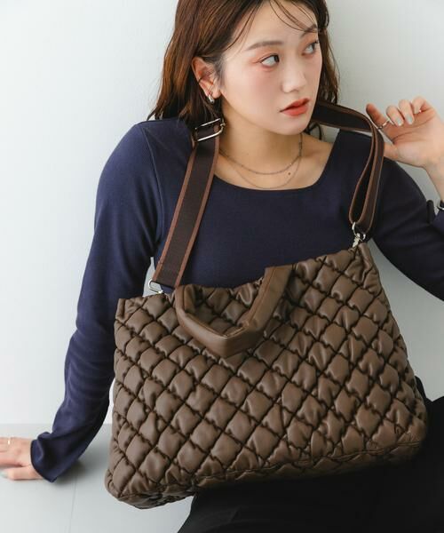 RODE SKO / ロデスコ ショルダーバッグ | テープショルダーキルティングバッグ | 詳細7