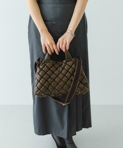 RODE SKO / ロデスコ ハンドバッグ | テープショルダーキルティングミニバッグ | 詳細1