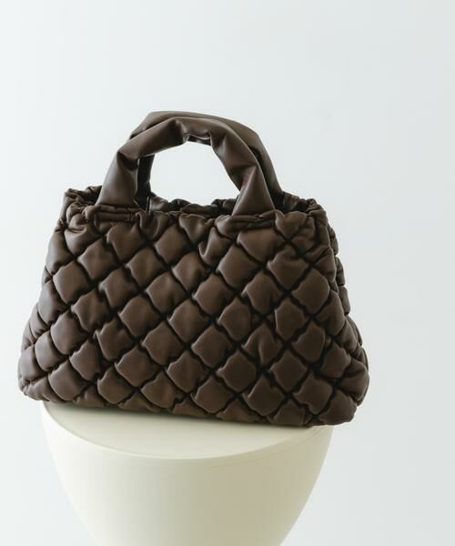 RODE SKO / ロデスコ ハンドバッグ | テープショルダーキルティングミニバッグ | 詳細10