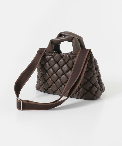 RODE SKO / ロデスコ ハンドバッグ | テープショルダーキルティングミニバッグ | 詳細13