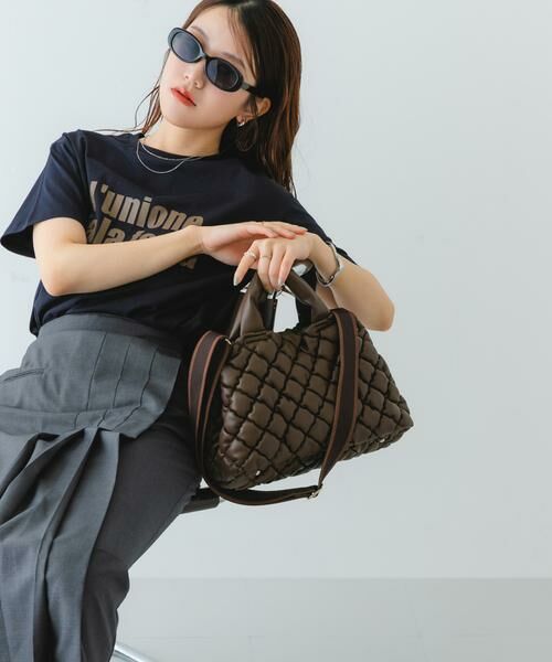 RODE SKO / ロデスコ ハンドバッグ | テープショルダーキルティングミニバッグ | 詳細3