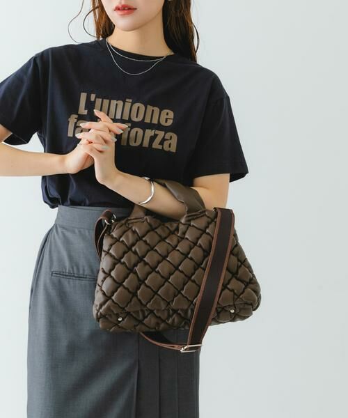 RODE SKO / ロデスコ ハンドバッグ | テープショルダーキルティングミニバッグ | 詳細4