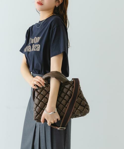 RODE SKO / ロデスコ ハンドバッグ | テープショルダーキルティングミニバッグ | 詳細5