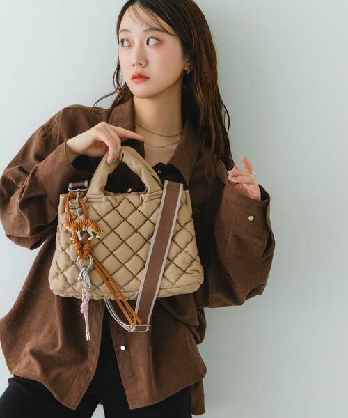 RODE SKO / ロデスコ ハンドバッグ | テープショルダーキルティングミニバッグ | 詳細17