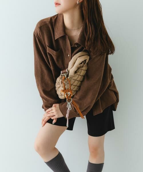 RODE SKO / ロデスコ ハンドバッグ | テープショルダーキルティングミニバッグ | 詳細18