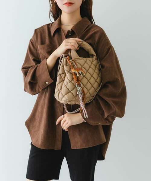 RODE SKO / ロデスコ ハンドバッグ | テープショルダーキルティングミニバッグ | 詳細19