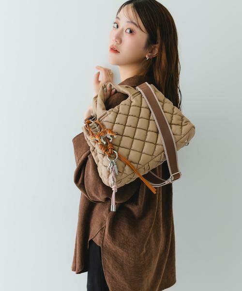 RODE SKO / ロデスコ ハンドバッグ | テープショルダーキルティングミニバッグ | 詳細21