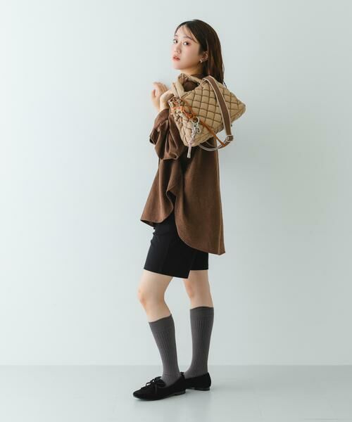 RODE SKO / ロデスコ ハンドバッグ | テープショルダーキルティングミニバッグ | 詳細22