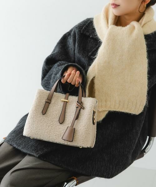 RODE SKO / ロデスコ ハンドバッグ | チャーム付ボアミニバッグ | 詳細1