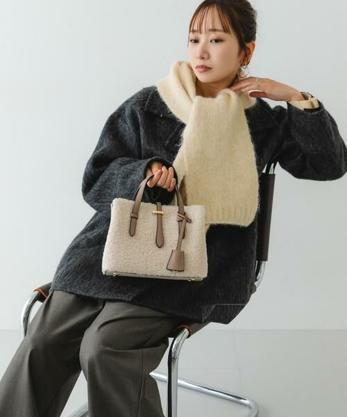 RODE SKO / ロデスコ ハンドバッグ | チャーム付ボアミニバッグ | 詳細2