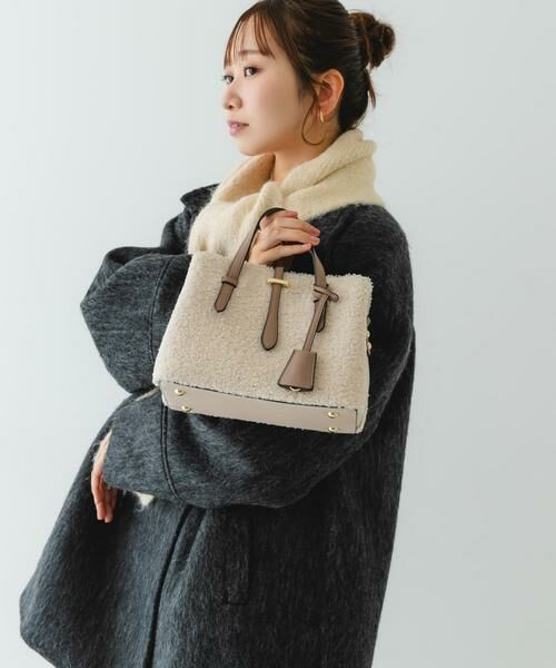 RODE SKO / ロデスコ ハンドバッグ | チャーム付ボアミニバッグ | 詳細3