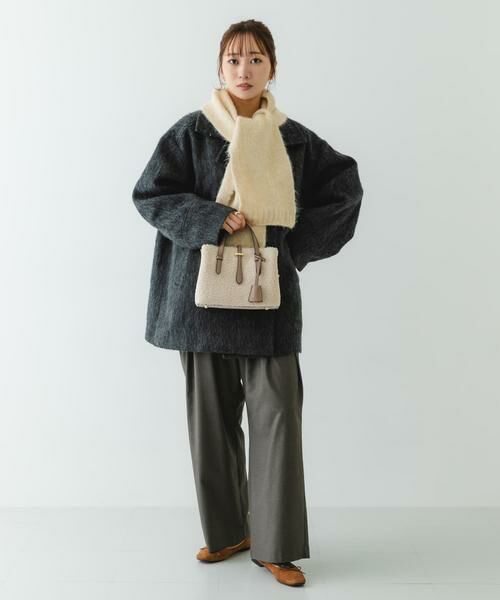 RODE SKO / ロデスコ ハンドバッグ | チャーム付ボアミニバッグ | 詳細7