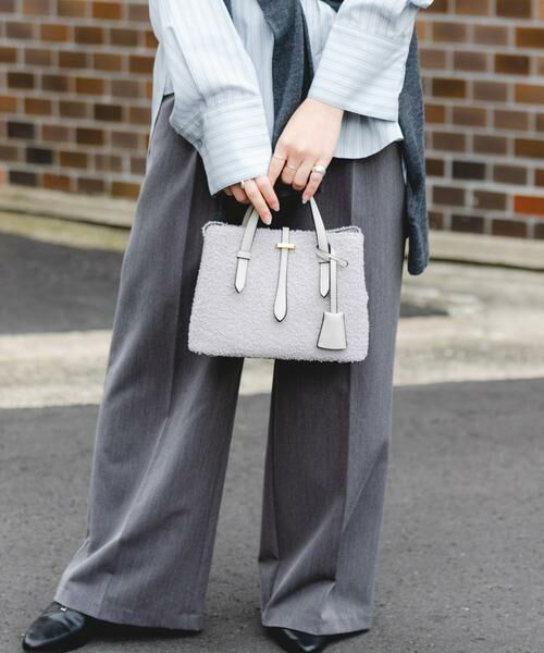 RODE SKO / ロデスコ ハンドバッグ | チャーム付ボアミニバッグ | 詳細16