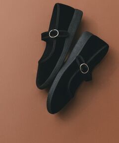 RODE SKO / ロデスコ シューズ | 撥水ベロア2WAYメリージェーン