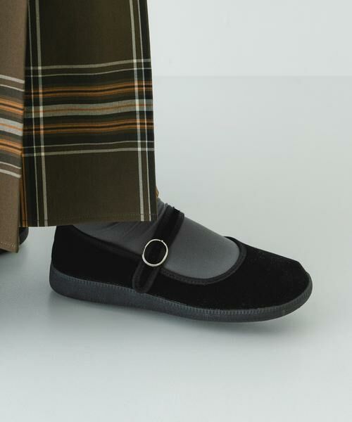 RODE SKO / ロデスコ シューズ | 撥水ベロア2WAYメリージェーン | 詳細14