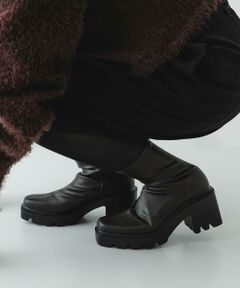 RODE SKO / ロデスコ ブーツ（ショート丈） | 『WEB限定』　厚底スクエアブーツ