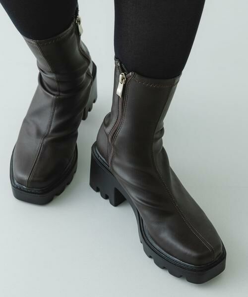 RODE SKO / ロデスコ ブーツ（ショート丈） | 『WEB限定』　厚底スクエアブーツ | 詳細5