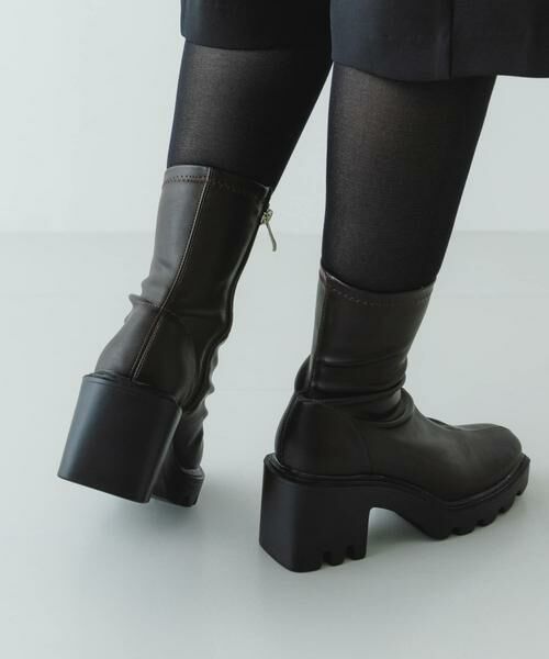 RODE SKO / ロデスコ ブーツ（ショート丈） | 『WEB限定』　厚底スクエアブーツ | 詳細6
