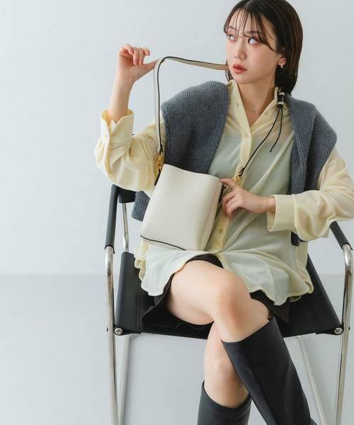 RODE SKO / ロデスコ ショルダーバッグ | フロントポケットタテナガショルダーバッグ | 詳細1