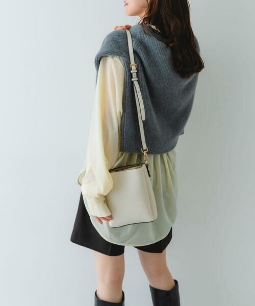 RODE SKO / ロデスコ ショルダーバッグ | フロントポケットタテナガショルダーバッグ | 詳細2