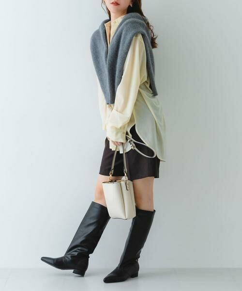 RODE SKO / ロデスコ ショルダーバッグ | フロントポケットタテナガショルダーバッグ | 詳細5