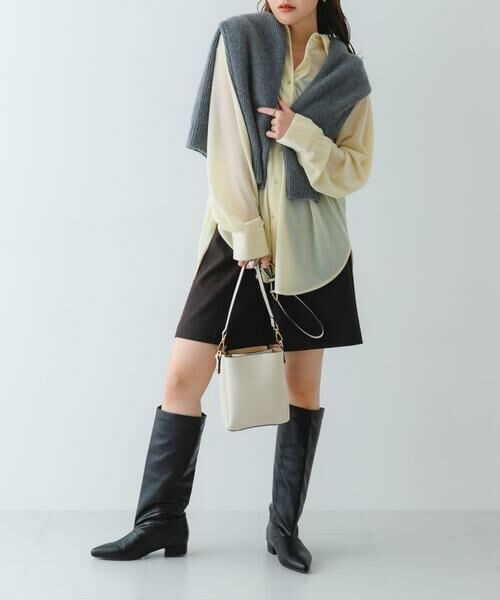 RODE SKO / ロデスコ ショルダーバッグ | フロントポケットタテナガショルダーバッグ | 詳細6