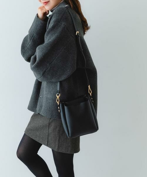 RODE SKO / ロデスコ ショルダーバッグ | フロントポケットタテナガショルダーバッグ | 詳細17