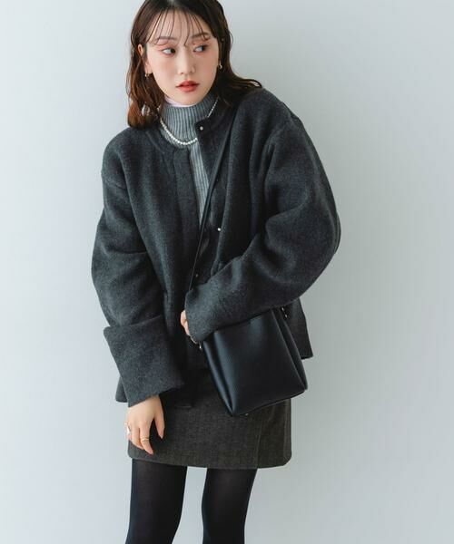 RODE SKO / ロデスコ ショルダーバッグ | フロントポケットタテナガショルダーバッグ | 詳細18