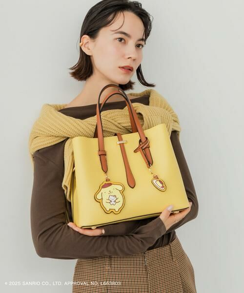 RODE SKO / ロデスコ ハンドバッグ | サンリオキャラクターズ チャーム付バッグ | 詳細2
