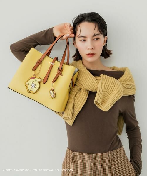 RODE SKO / ロデスコ ハンドバッグ | サンリオキャラクターズ チャーム付バッグ | 詳細3