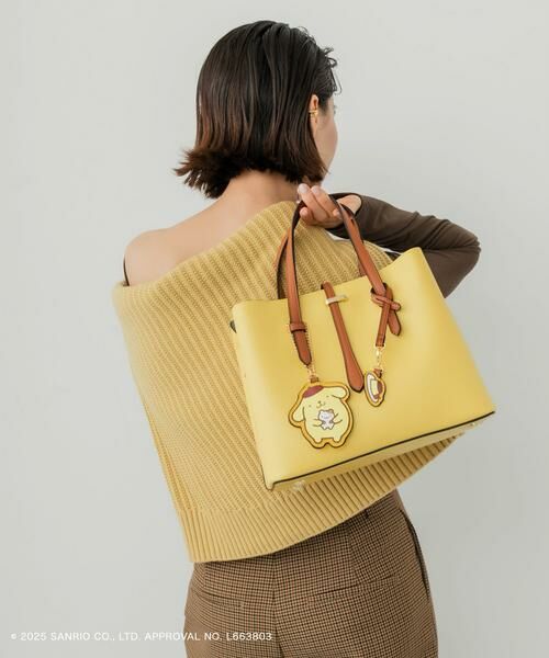 RODE SKO / ロデスコ ハンドバッグ | サンリオキャラクターズ チャーム付バッグ | 詳細4