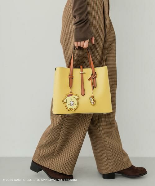 RODE SKO / ロデスコ ハンドバッグ | サンリオキャラクターズ チャーム付バッグ | 詳細5