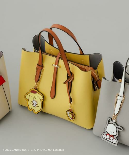 RODE SKO / ロデスコ ハンドバッグ | サンリオキャラクターズ チャーム付バッグ | 詳細8