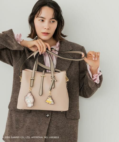 RODE SKO / ロデスコ ハンドバッグ | サンリオキャラクターズ チャーム付バッグ | 詳細14