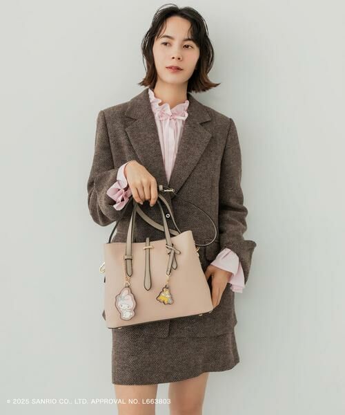 RODE SKO / ロデスコ ハンドバッグ | サンリオキャラクターズ チャーム付バッグ | 詳細16