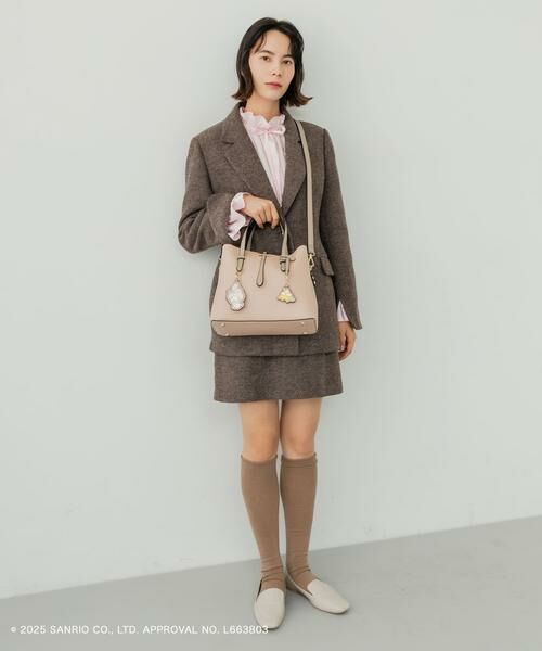 RODE SKO / ロデスコ ハンドバッグ | サンリオキャラクターズ チャーム付バッグ | 詳細18