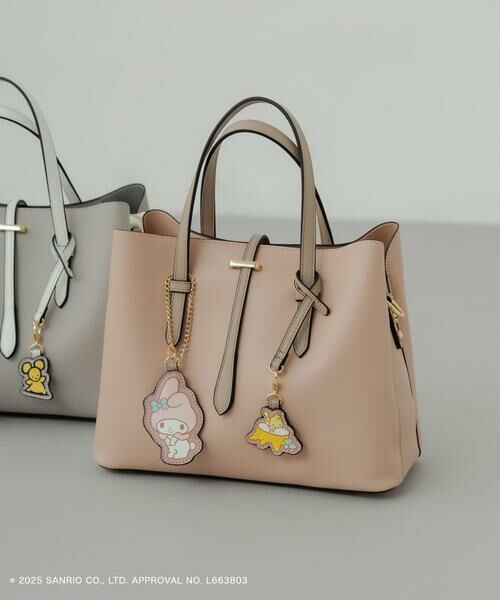 RODE SKO / ロデスコ ハンドバッグ | サンリオキャラクターズ チャーム付バッグ | 詳細20