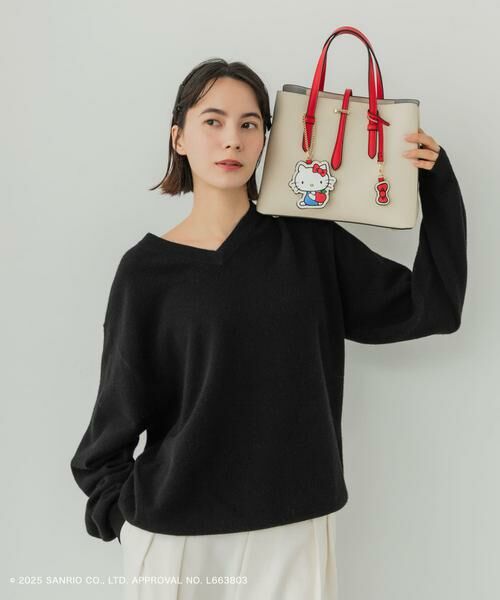 RODE SKO / ロデスコ ハンドバッグ | サンリオキャラクターズ チャーム付バッグ | 詳細29