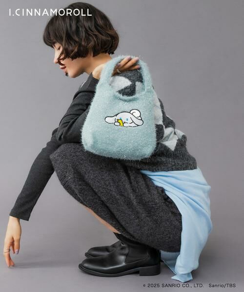 RODE SKO / ロデスコ トートバッグ | アイシナモロール ラメショッパー | 詳細1