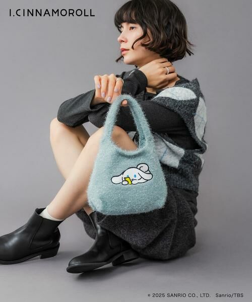 RODE SKO / ロデスコ トートバッグ | アイシナモロール ラメショッパー | 詳細2